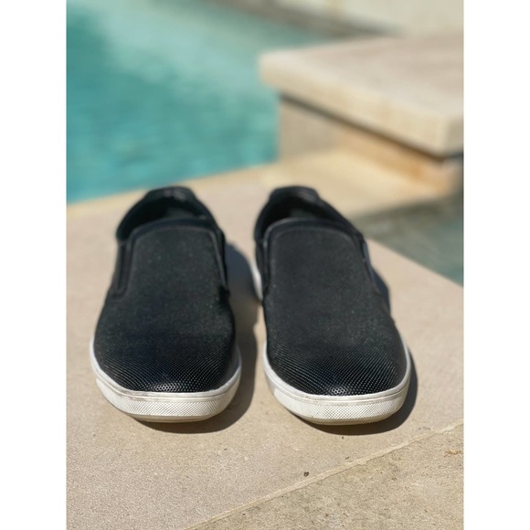 Calvin Klein Black Men's Loafers - Size 11 - Picture 2 of 6